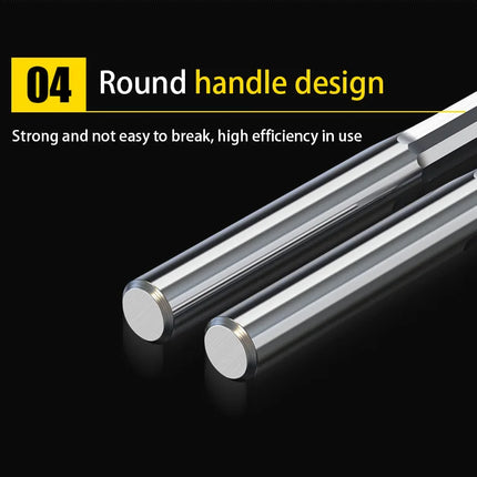 HUHAO Woodworking Tools 3.175/4 /6mm Shank Wood Milling Cutter 2 Flute Carbide End Mill CNC Engraving Bit Straight Slot Cutter