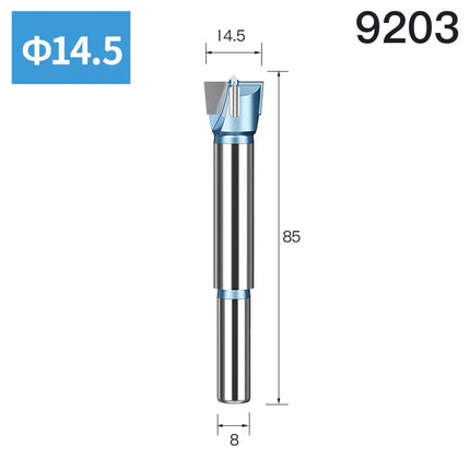 HUHAO Forstner Drill Bit 8mm 10mm Round Shank Wood Centering Hole Saw Diameter 14-53mm Carbide Cutter Woodworking Drill Bit Tool