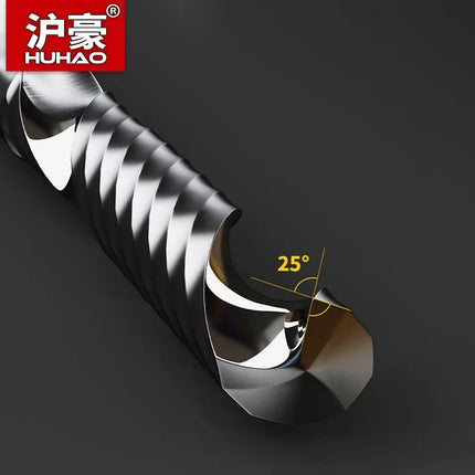 HUHAO Single Flute Spiral End Mill 3.175 /4/6 Shank Spiral Milling Cutte CNC 3D Engraving Carving Bit for Acrylic PVC Wood MDF