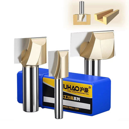 HUHAO Cleaning Bottom Engraving Bit for Wood 1/2 1/4 Shank Straight Router Bit Carbide Milling Cutter Woodworking Bit CNC Tools