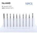 1 flute(10pcs-3*3)