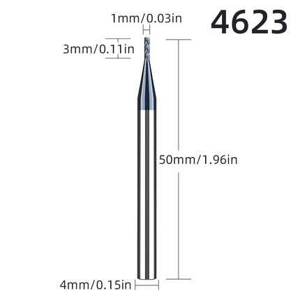 LIDIAO Milling Cutter Professional Carbide End Mill 4Flutes TiAIN Coating HRC45 CNC Milling Machine Tools Metal Cutter