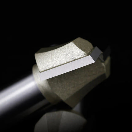 ARDEN Inch Woodworking Flat Bottom 2 Flutes Carbide Bottom Router Bit  Slotting Carving CNC Tool for Plywood MDF Solid wood