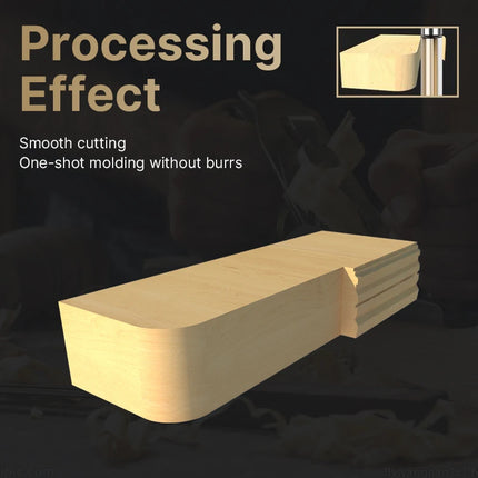 HUHAO 2 Flute Flush Trim Router Bit for Wood 1/4 Shank Woodworking Tools Trimming Cutter With Bearing CNC Endmill Milling Cutter