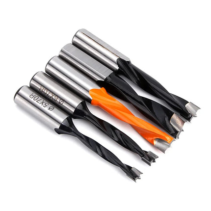 HUHAO 10mm Shank Forstner Wood Drill Bits Alloy Hole Opener Bit 70mm Total Length Router Bit Carbide Row Drill Woodworking Tools