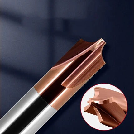 HUHAO HRC55 Radius Corner Rounding Milling Cutter Chamfering Outside Radii Router Bits Carbide Steel Solid End Mill CNC Tools