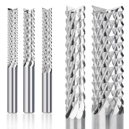 PCB corn  milling cutter Carbide End Mill 3.175/4/6/6.35/8/10/12mm shank,  CNC Cutting Milling PCB MDF ABS Tools Router Bit