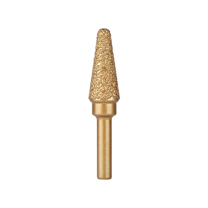 Rotary File Iron Steel Burr 3PCS 6mm Diamond Grinding Head 60mm Long Polish Bit for Engraving Polishing Stone Rotary Tools