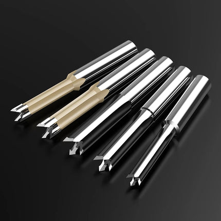 Mortise Chisel Cutter Door Lock Hole Saw Grooving Tool for Precision Joinery 4 Flute Woodworking Router Bit