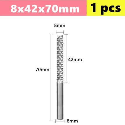 PCB corn  milling cutter Carbide End Mill 3.175/4/6/6.35/8/10/12mm shank,  CNC Cutting Milling PCB MDF ABS Tools Router Bit