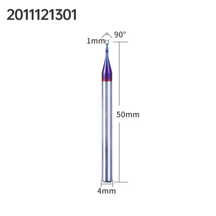 HUHAO 90 Degree Spot Drill Bits Point Router Bit Carbide CNC Chamfering Drilling Hole Guide CNC Tool Location Center Point Drill