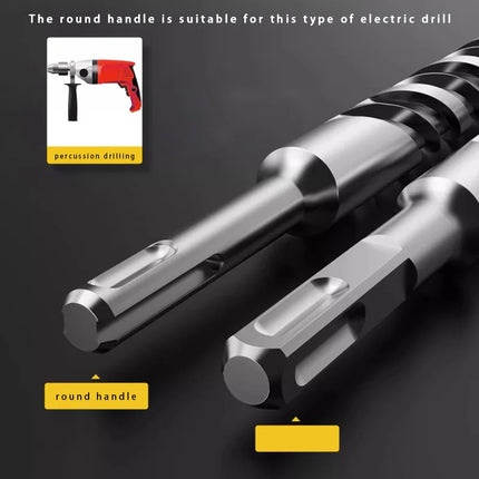 LiDiao SDS Plus Rotary Hammer Drill Bits Concrete Drill Bit Long Round Handle Carbide Tipped Brick Stone Drilling 6 to 25mm⭐⭐⭐⭐⭐
