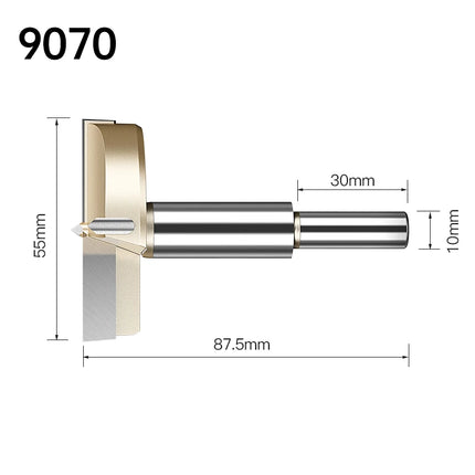 Hole Saw Cutter for Wood Forstner Drill Bit Hex 1/4in Shank Hinge Boring Bit Hole Saw Cutter Carbide Steel for Wood Woodworking Tools