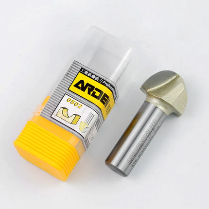 ARDEN Core Box Bit Carbide Round Bottom Groove Milling Cutter Radius Ball Nose Woodworking Router Bit Semi-circular CNC Bit