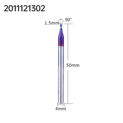 HUHAO 90 Degree Spot Drill Bits Point Router Bit Carbide CNC Chamfering Drilling Hole Guide CNC Tool Location Center Point Drill