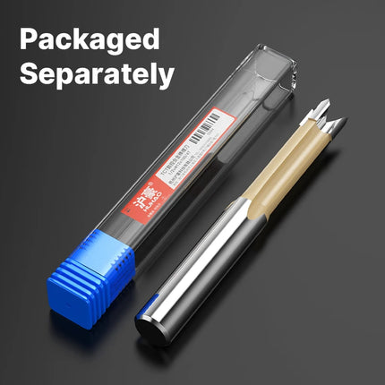 Mortise Chisel Cutter Door Lock Hole Saw Grooving Tool for Precision Joinery 4 Flute Woodworking Router Bit
