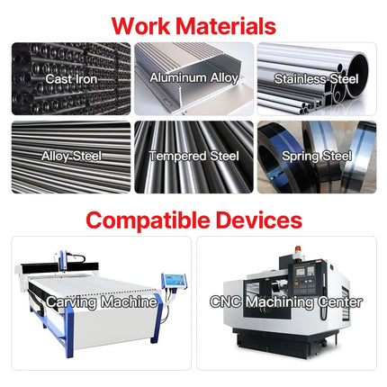 HUHAO 90 Degree Spot Drill Bits Point Router Bit Carbide CNC Chamfering Drilling Hole Guide CNC Tool Location Center Point Drill