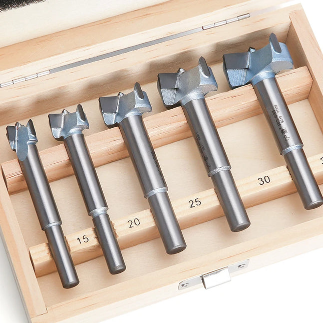 HUHAO Hole Saw set  for Wood Kit 15mm to 35mm Hinge Boring Drill Bits