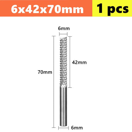 PCB corn  milling cutter Carbide End Mill 3.175/4/6/6.35/8/10/12mm shank,  CNC Cutting Milling PCB MDF ABS Tools Router Bit