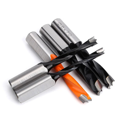 HUHAO 10mm Shank Forstner Wood Drill Bits Alloy Hole Opener Bit 70mm Total Length Router Bit Carbide Row Drill Woodworking Tools