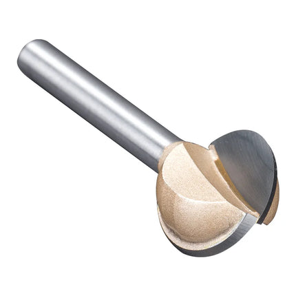 HUHAO 3mm 6mm Shank Ball Nose Round Carving Bit CNC Milling Cutter For Wood Cove End Mill Radius Core Router Bit Carbide Tools