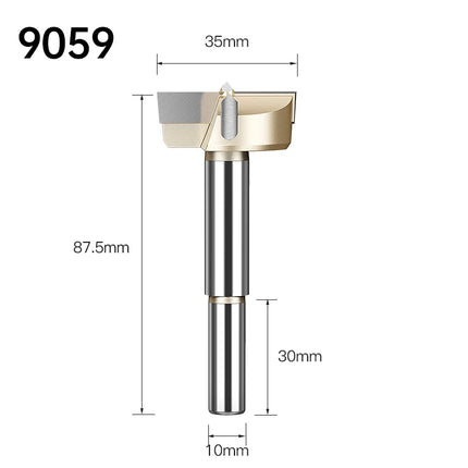Hole Saw Cutter for Wood Forstner Drill Bit Hex 1/4in Shank Hinge Boring Bit Hole Saw Cutter Carbide Steel for Wood Woodworking Tools