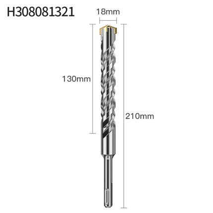 LiDiao SDS Plus Rotary Hammer Drill Bits Concrete Drill Bit Long Round Handle Carbide Tipped Brick Stone Drilling 6 to 25mm⭐⭐⭐⭐⭐