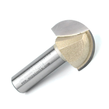 ARDEN Core Box Bit Carbide Round Bottom Groove Milling Cutter Radius Ball Nose Woodworking Router Bit Semi-circular CNC Bit