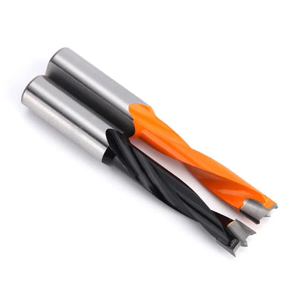 HUHAO 10mm Shank Forstner Wood Drill Bits Alloy Hole Opener Bit 70mm Total Length Router Bit Carbide Row Drill Woodworking Tools