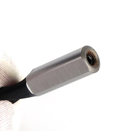 HUHAO 10mm Shank Forstner Wood Drill Bits Alloy Hole Opener Bit 70mm Total Length Router Bit Carbide Row Drill Woodworking Tools