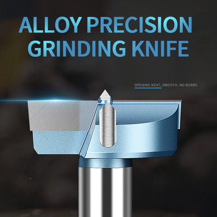 HUHAO Forstner Drill Bit 8mm 10mm Round Shank Wood Centering Hole Saw Diameter 14-53mm Carbide Cutter Woodworking Drill Bit Tool