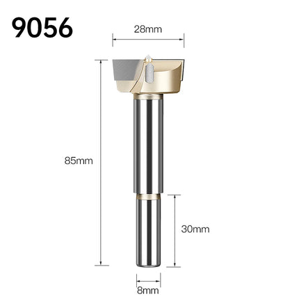 Hole Saw Cutter for Wood Forstner Drill Bit Hex 1/4in Shank Hinge Boring Bit Hole Saw Cutter Carbide Steel for Wood Woodworking Tools