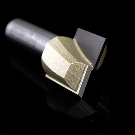 ARDEN Inch Woodworking Flat Bottom 2 Flutes Carbide Bottom Router Bit  Slotting Carving CNC Tool for Plywood MDF Solid wood
