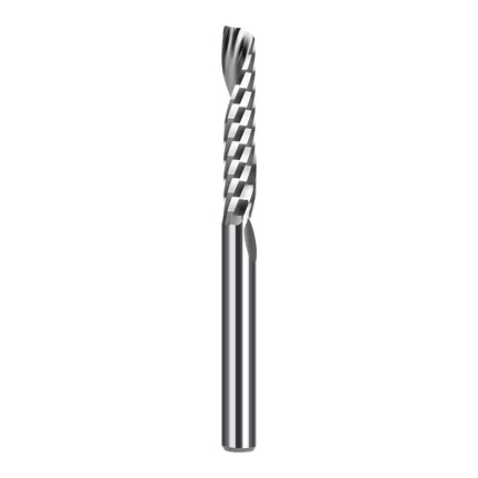 Single Flute End Mill Spiral Router Bits for Cut PVC/Wood/Plastic 1 Flute CNC Milling Cutter