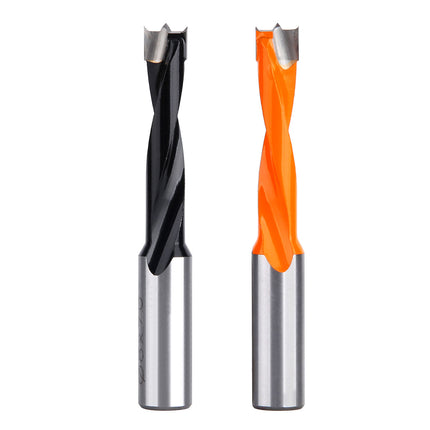 HUHAO 10mm Shank Forstner Wood Drill Bits Alloy Hole Opener Bit 70mm Total Length Router Bit Carbide Row Drill Woodworking Tools